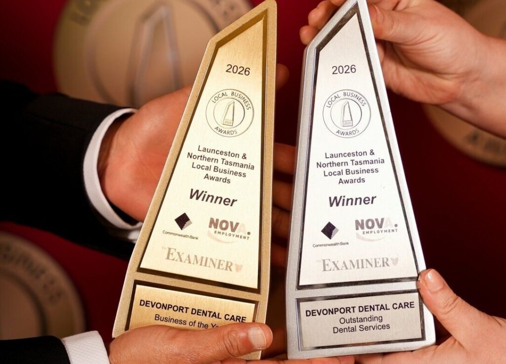 Devonport Dental Care was named Best Dental at the Launceston and Northern Tasmania Local Business Awards, before going on to take out the overall Business of the Year award. It was not something Dr Sundaram or his team had expected.